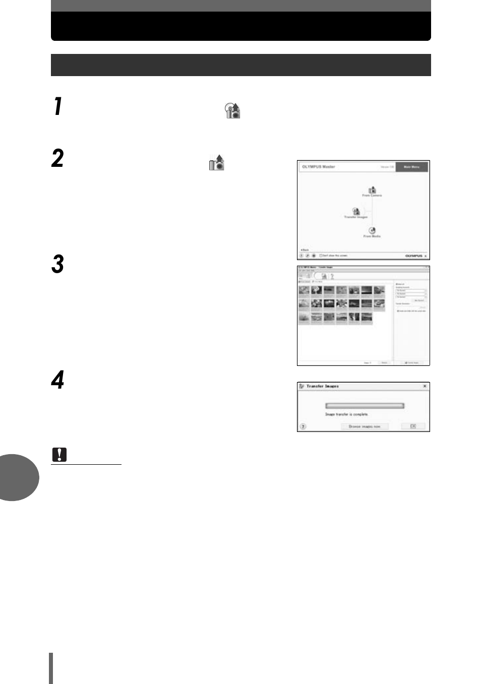 Displaying camera images on a computer, Downloading and saving images, P.118 | Olympus µ-mini DIGITAL S User Manual | Page 118 / 158