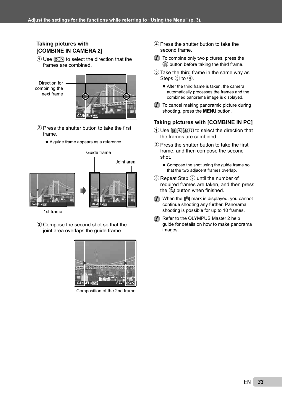 33 en | Olympus µ TOUGH-6010 User Manual | Page 33 / 83