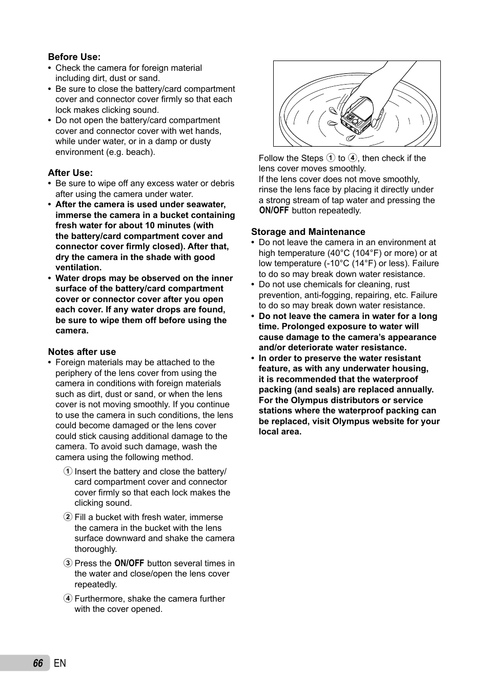 66 en | Olympus µ TOUGH-6010 User Manual | Page 66 / 83