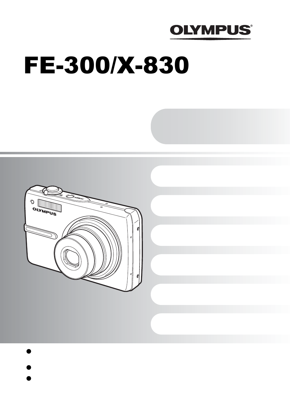 Olympus FE-300 User Manual | 64 pages