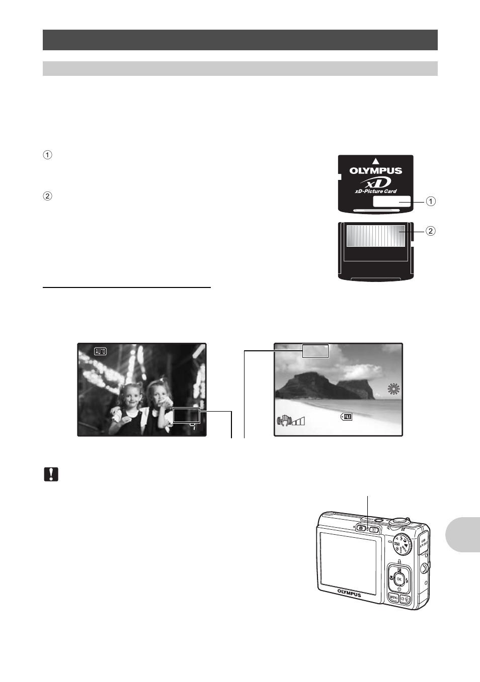 Use of the accessories, The card, Ap pend ix | Olympus FE-300 User Manual | Page 51 / 64