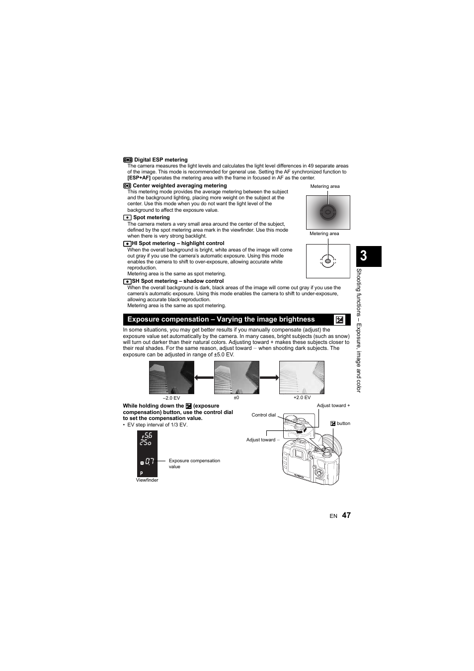 Olympus E-410 User Manual | Page 47 / 128