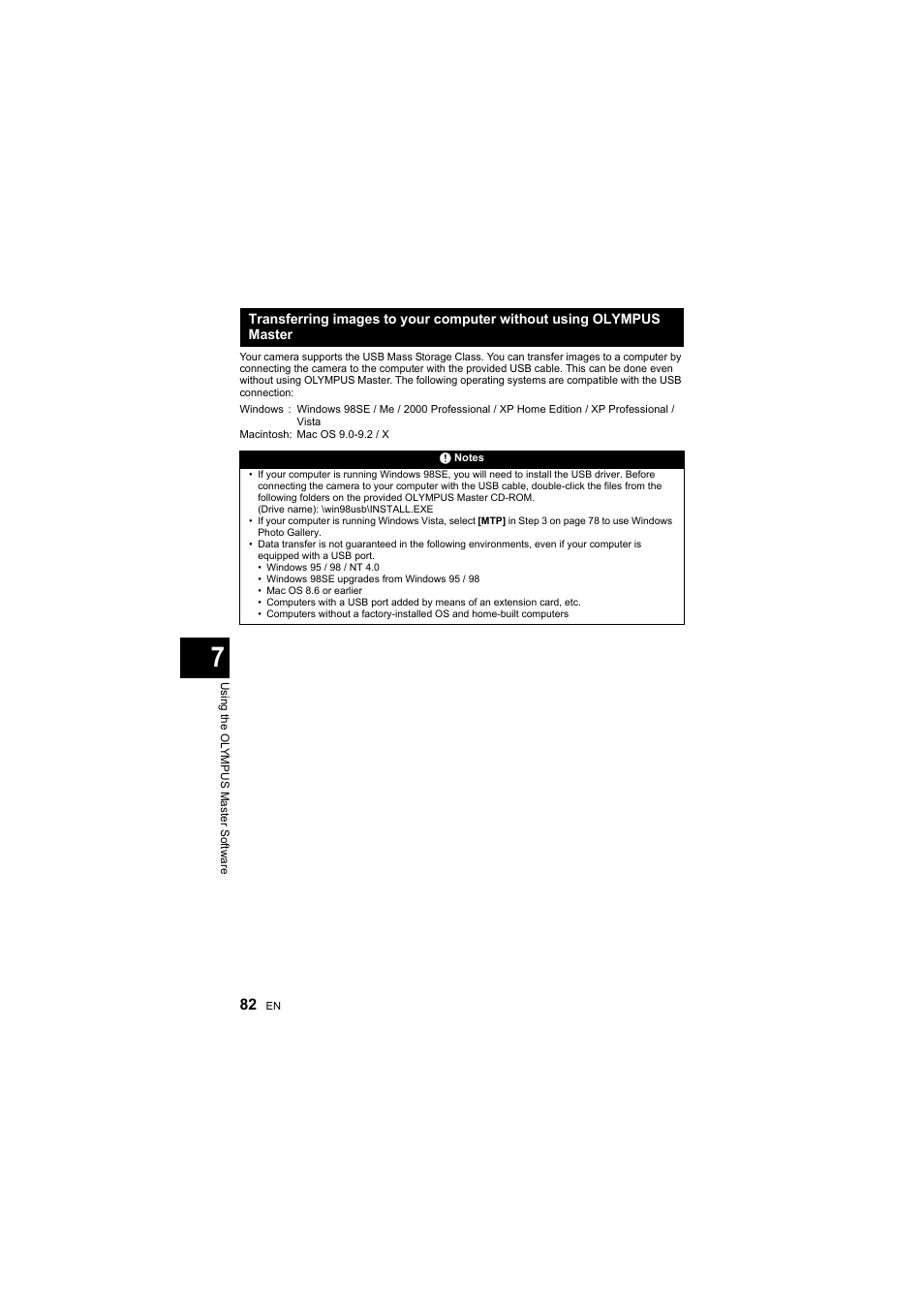 Olympus E-410 User Manual | Page 82 / 128