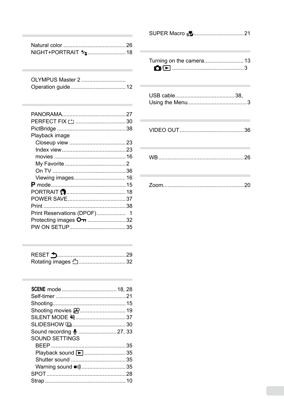 Olympus FE-370 User Manual | Page 63 / 64