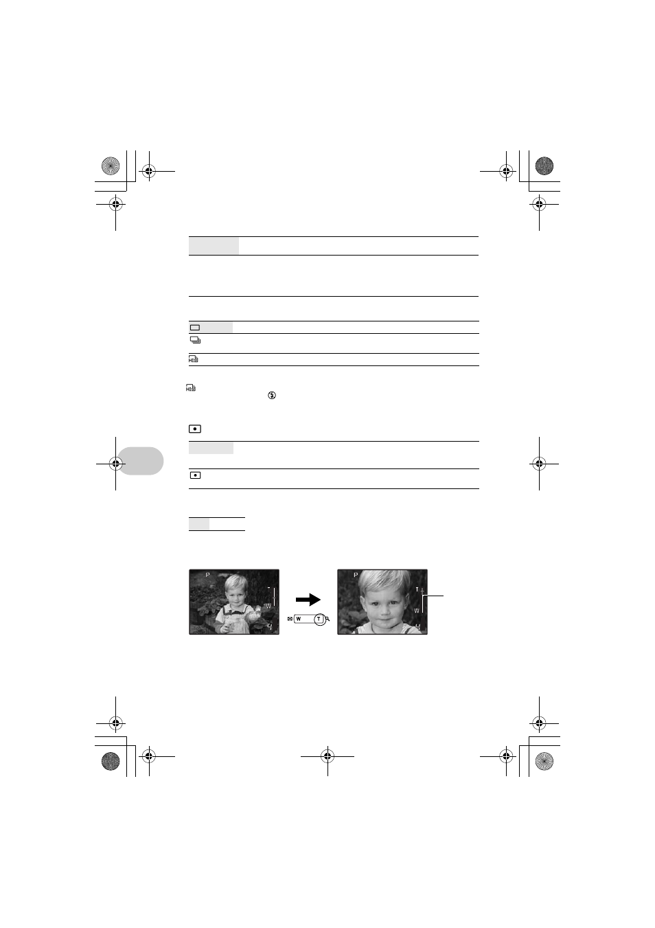 Iso changing the iso sensitivity, Drive continuous shooting, Digital zoom zooming in on your subject | P. 20 | Olympus 750 User Manual | Page 20 / 80