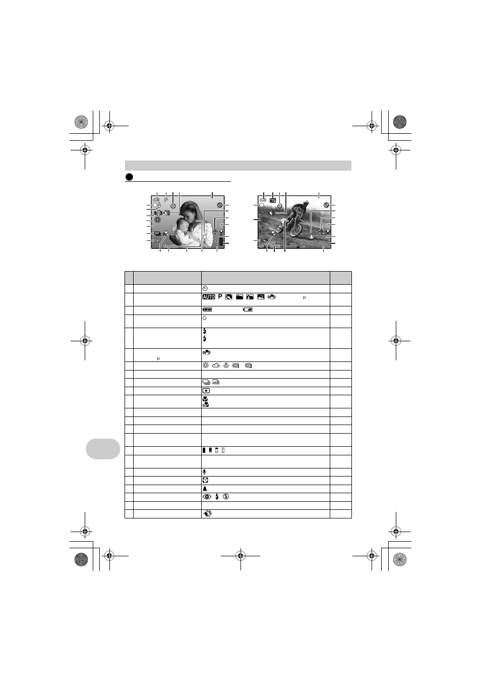 Monitor – shooting mode | Olympus 750 User Manual | Page 76 / 80