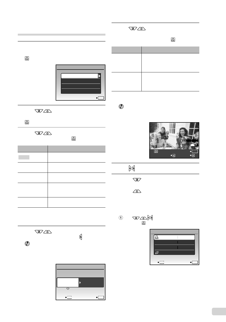 Changing the printer’s settings for printing | Olympus FE-3000 User Manual | Page 35 / 58