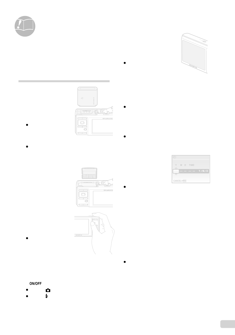 Usage tips, Troubleshooting, 41 en | Battery, Shutter button, Monitor, Date and time function, Miscellaneous | Olympus FE-3000 User Manual | Page 41 / 58