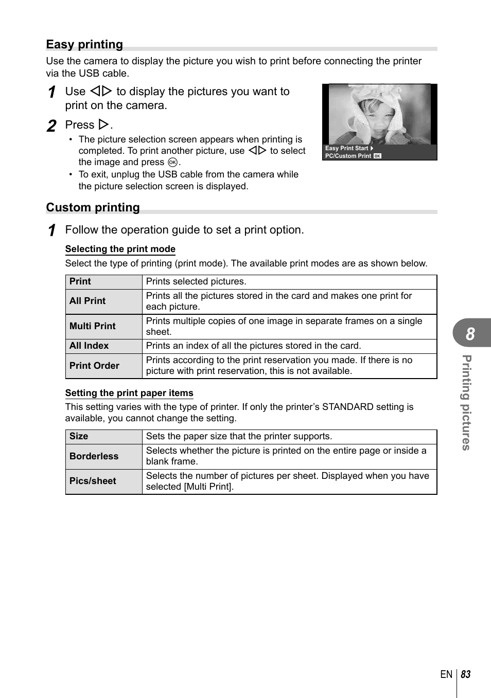 Olympus EM5 User Manual | Page 83 / 133