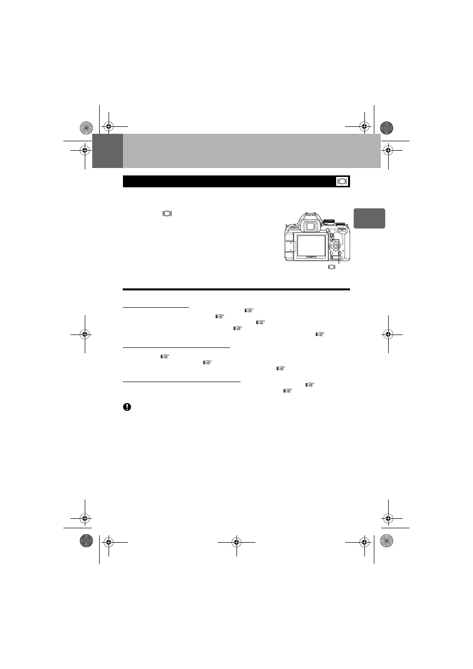 Using live view | Olympus E-620 User Manual | Page 35 / 163