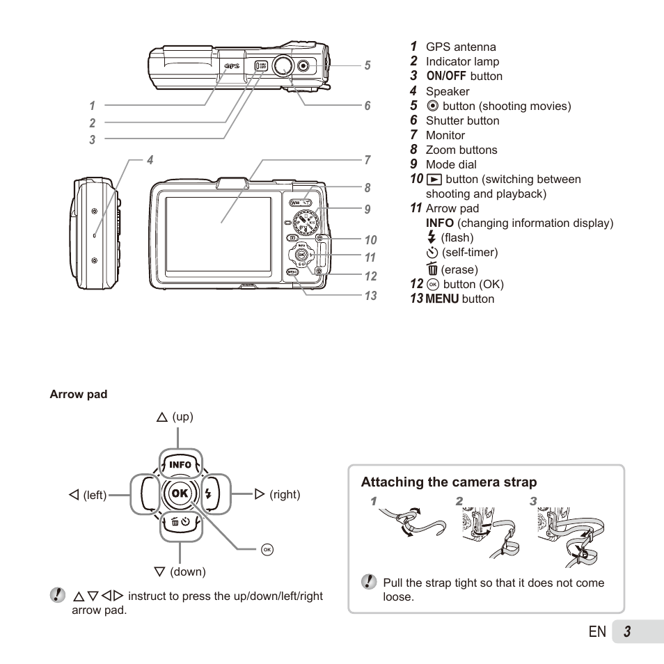 Olympus TG835 User Manual | Page 3 / 101