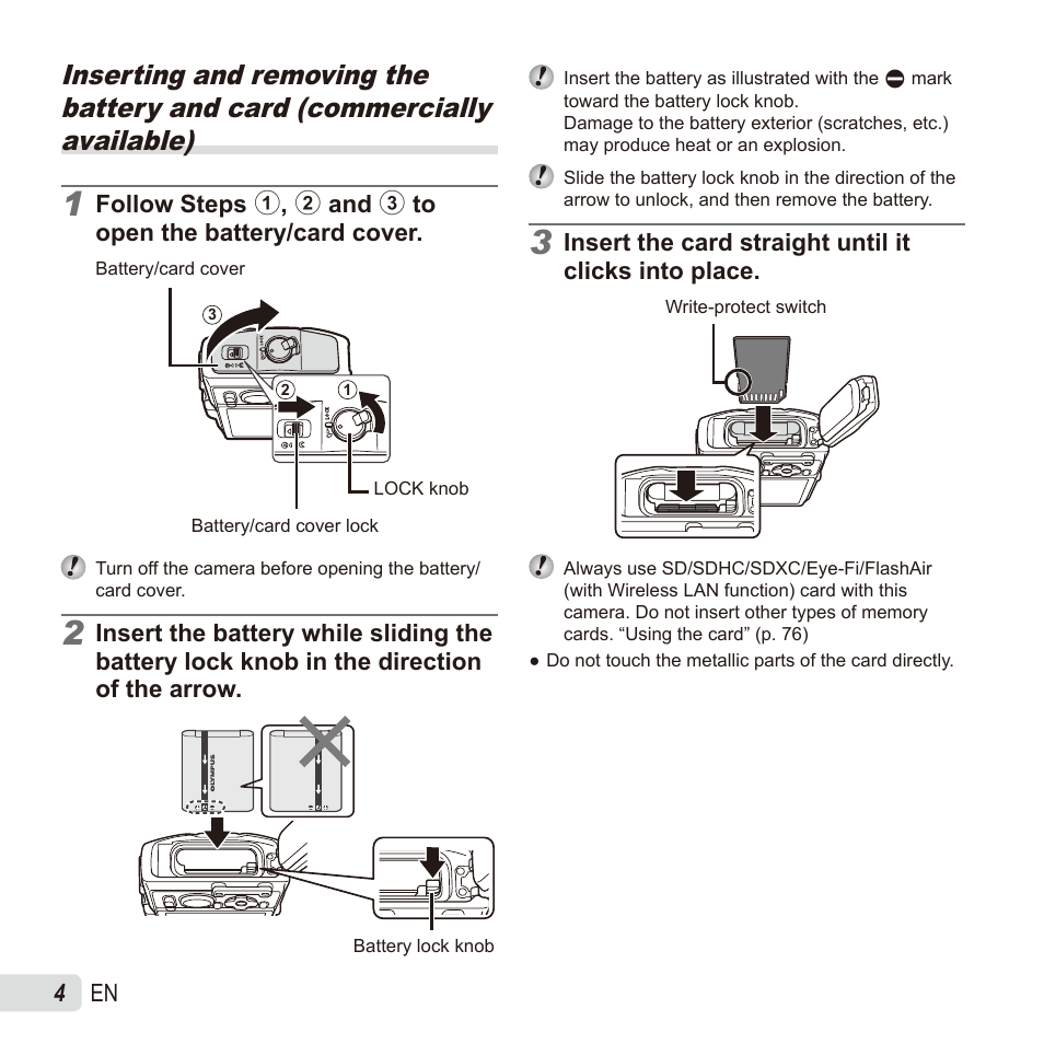 Olympus TG835 User Manual | Page 4 / 101