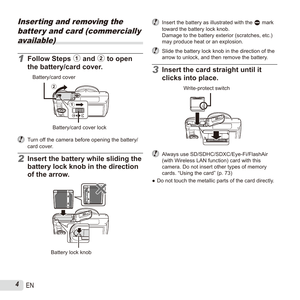 Olympus SH60 User Manual | Page 4 / 88