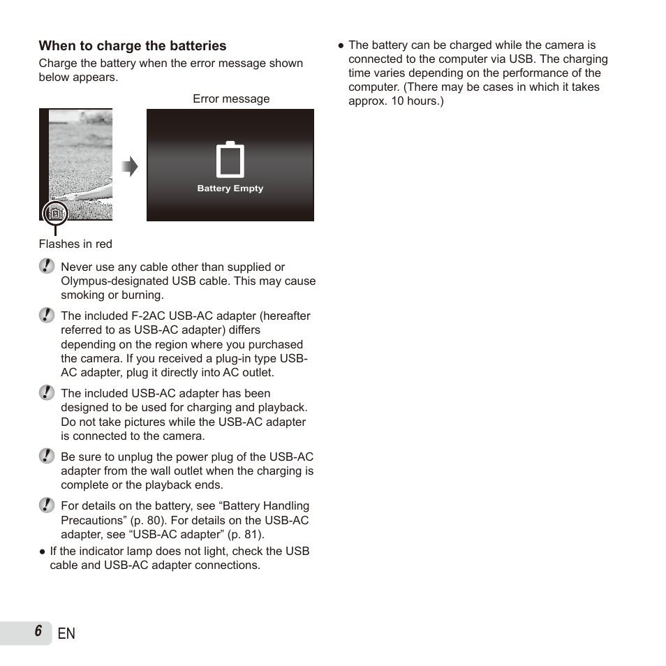 6 en | Olympus SH60 User Manual | Page 6 / 88