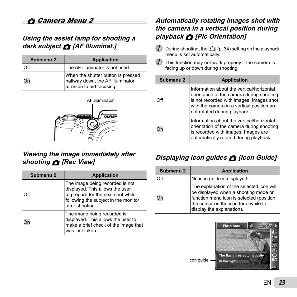 29 en | Olympus SP-820UZ User Manual | Page 29 / 76