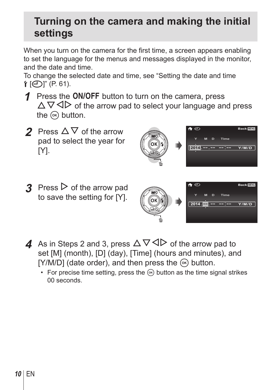 10 en | Olympus TG850 User Manual | Page 10 / 111