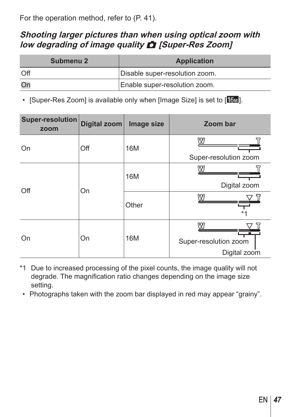 Olympus TG850 User Manual | Page 47 / 111