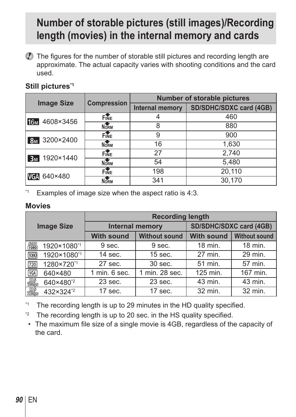 90 en | Olympus TG850 User Manual | Page 90 / 111