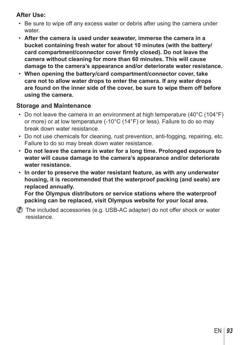 Olympus TG850 User Manual | Page 93 / 111