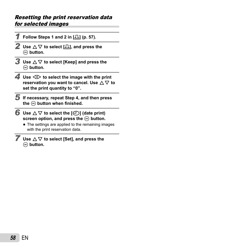 Olympus TG-320 User Manual | Page 58 / 82