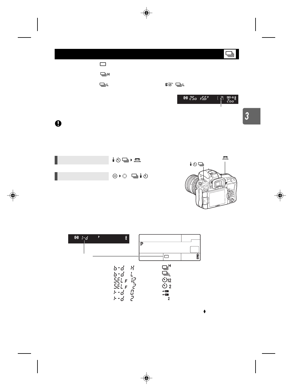 Sequential shooting, Mer/sequen, Quential pi | Gp. 59, Gp. 59-6, Equential sh, P. 6 | Olympus E-5 User Manual | Page 59 / 171