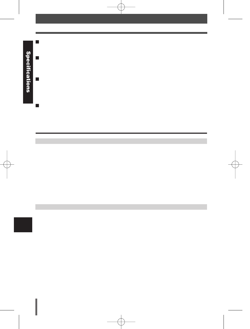 Specifications | Olympus E-300 User Manual | Page 206 / 211