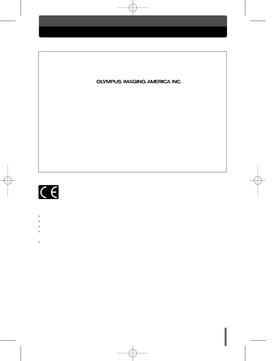Olympus E-300 User Manual | Page 9 / 211
