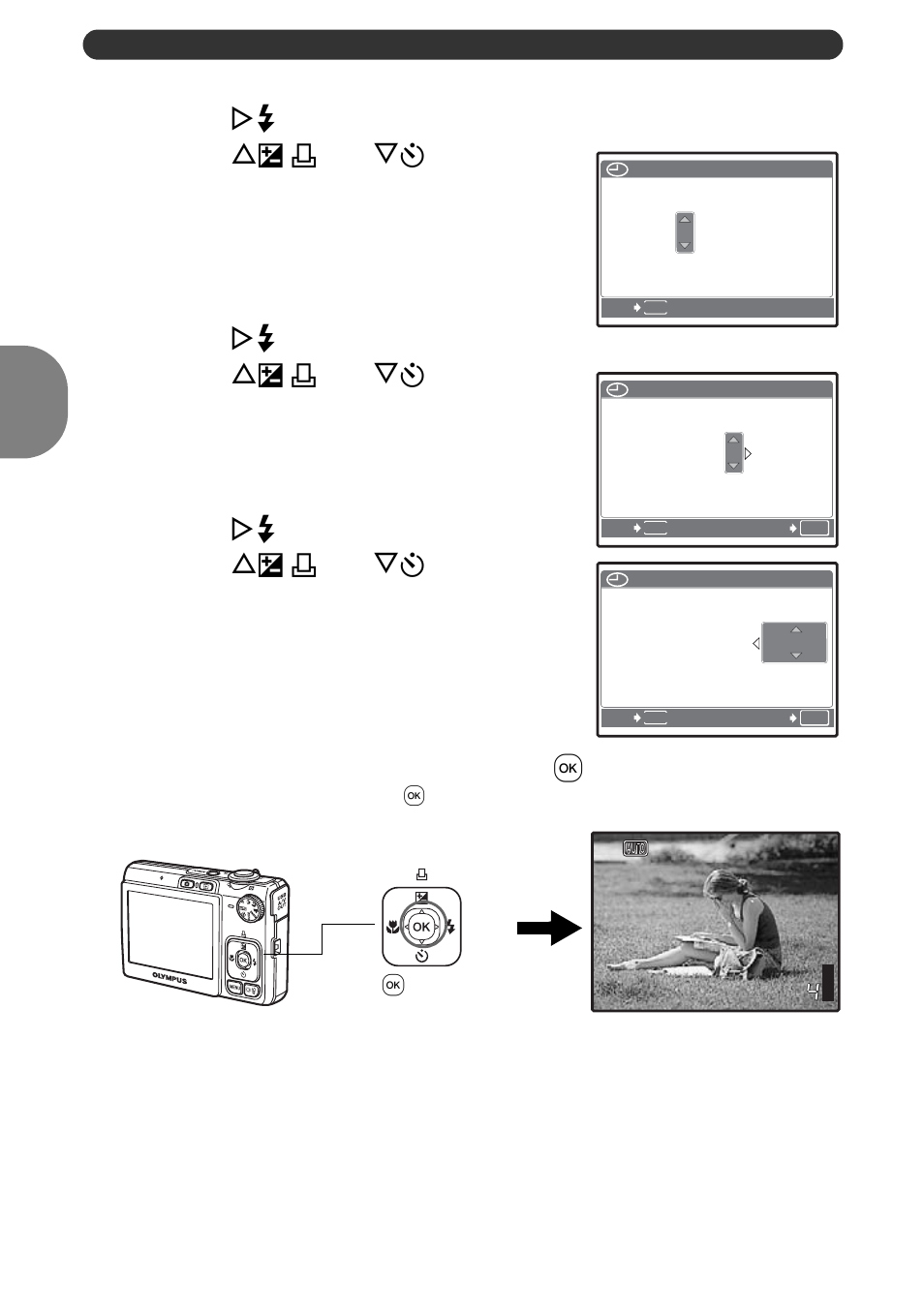 Qu ic k s ta rt gu id e | Olympus FE-280 User Manual | Page 8 / 64