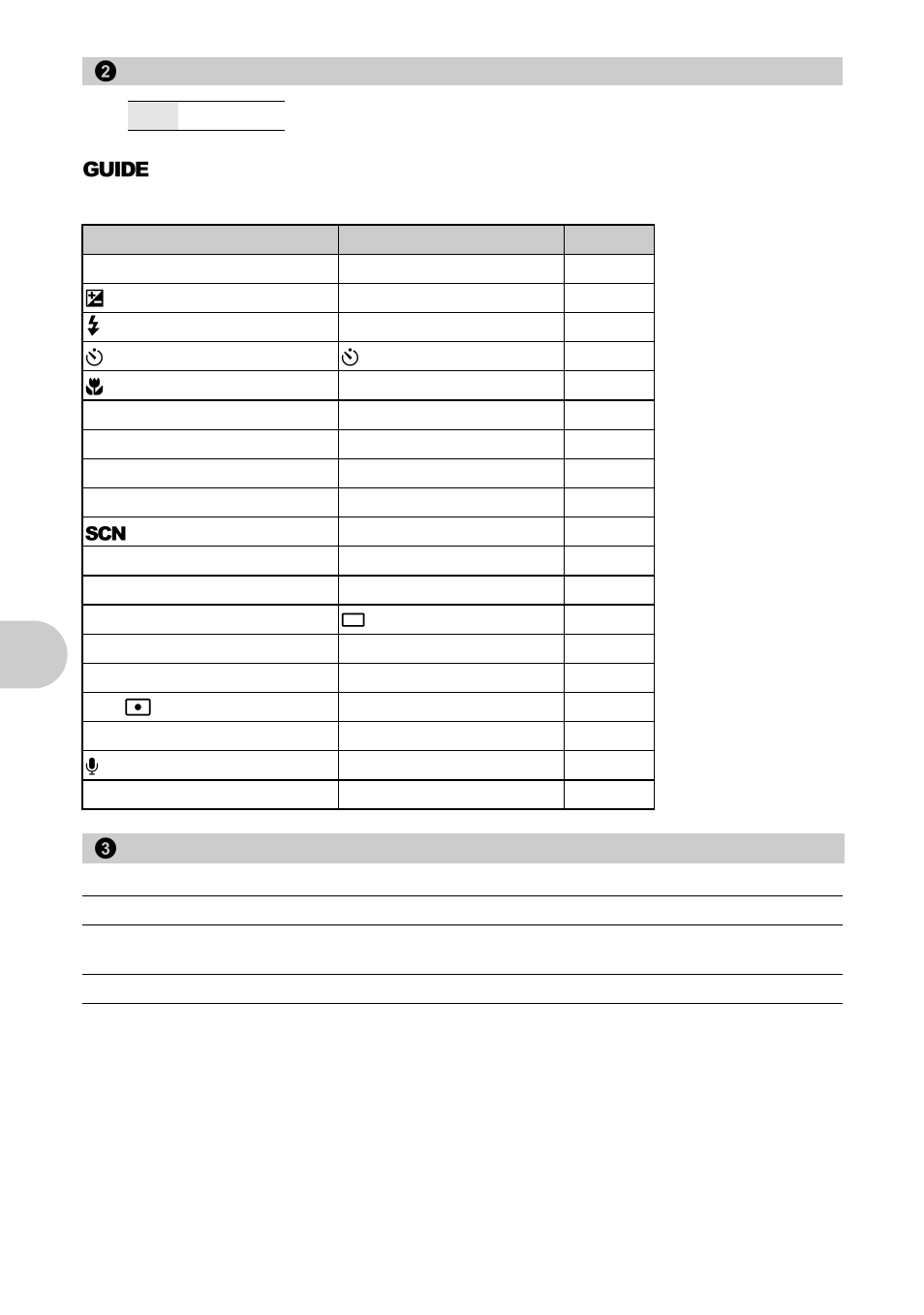 Restoring default settings, Taking and combining panoramic pictures, G“panorama taking and combining panoramic pictures | P. 22), Panorama, Menu ope rati ons | Olympus µ 820 User Manual | Page 22 / 80