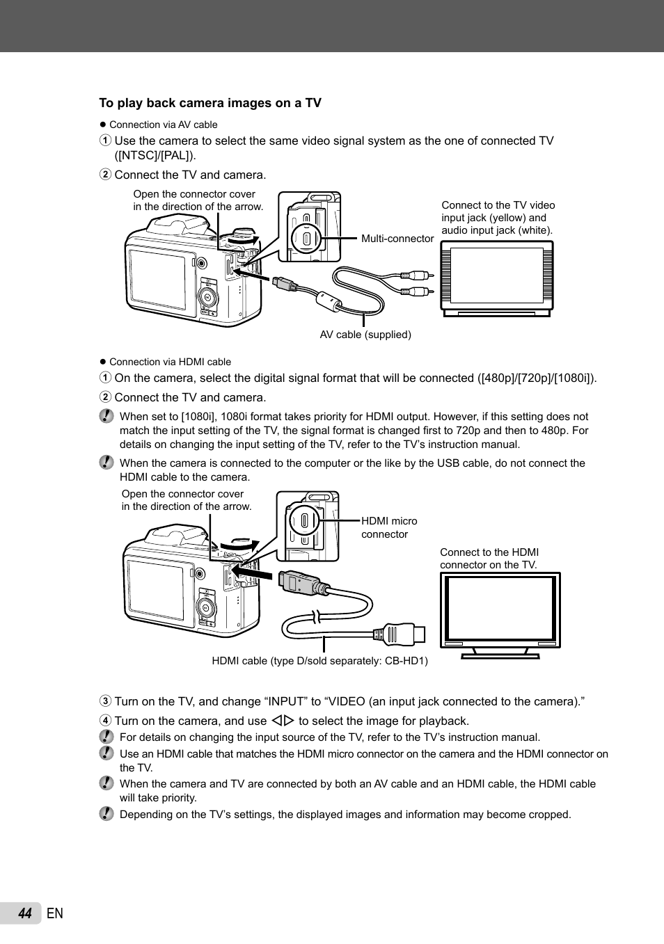 44 en | Olympus SP-600UZ User Manual | Page 44 / 70