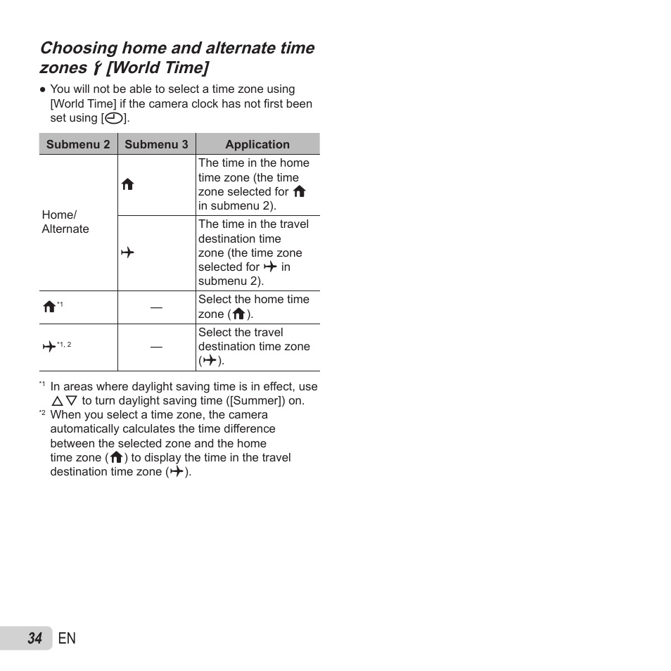 34 en | Olympus VG-180 User Manual | Page 34 / 65