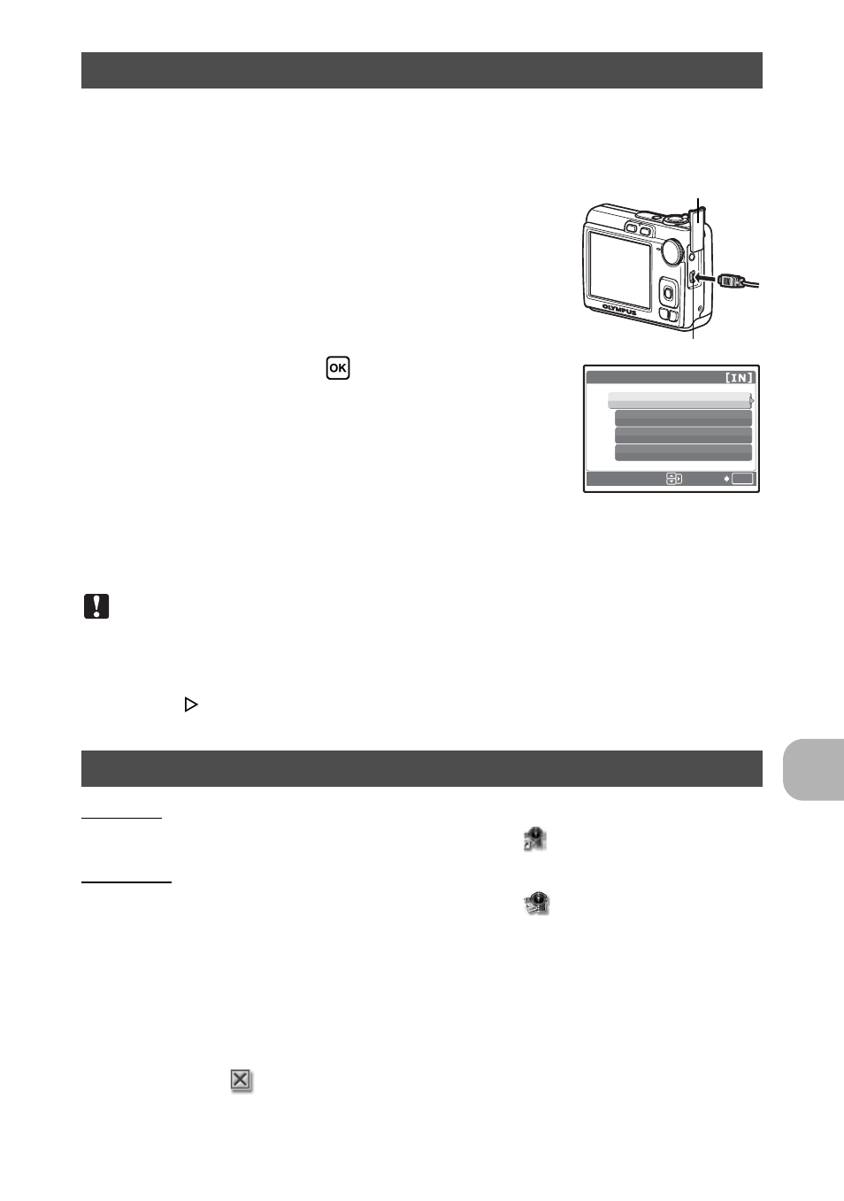 Connecting the camera to a computer, Start up the olympus master software, Gp. 35 | Olympus FE-270 User Manual | Page 35 / 61