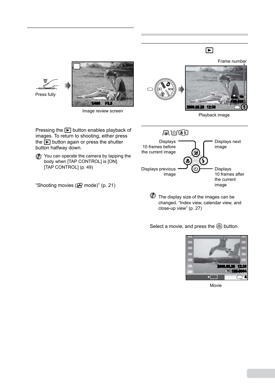 Viewing images, 1 en | Olympus µ TOUGH-8000 User Manual | Page 17 / 82