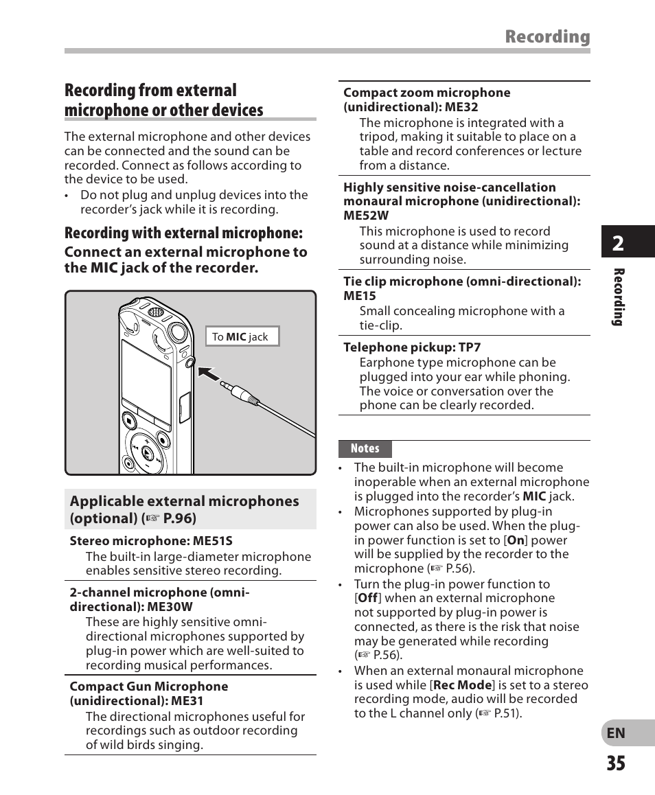 Olympus LS-3 User Manual | Page 35 / 103