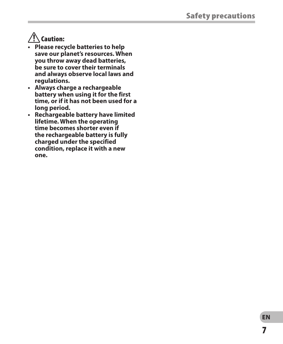 Olympus LS-3 User Manual | Page 7 / 103