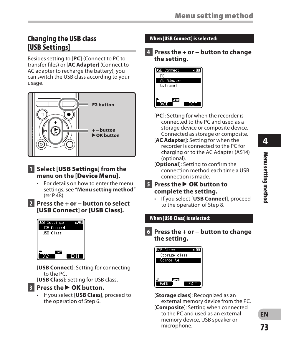 Olympus LS-3 User Manual | Page 73 / 103