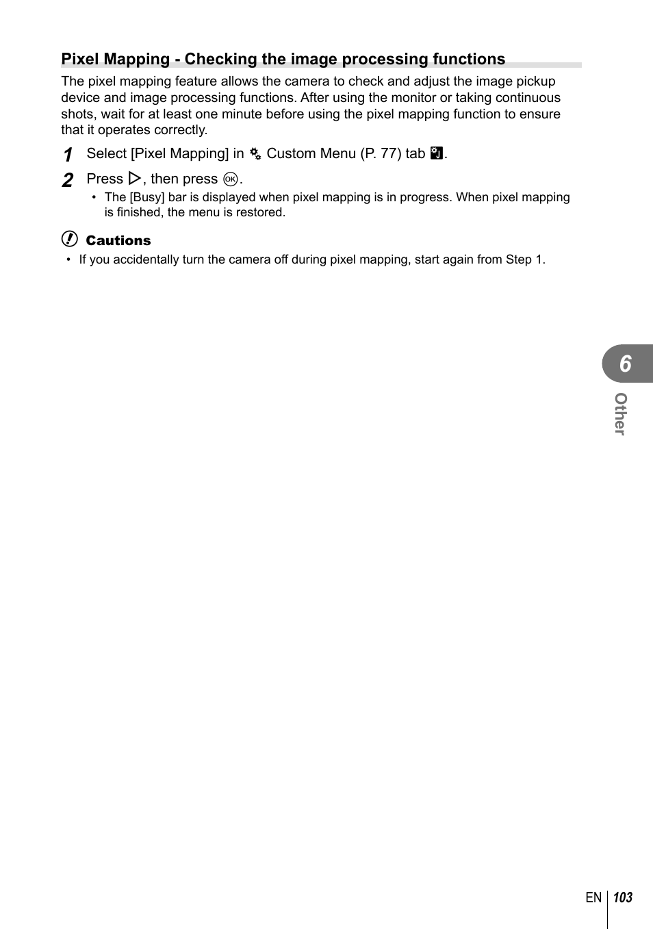 Olympus E-PM2 User Manual | Page 103 / 133