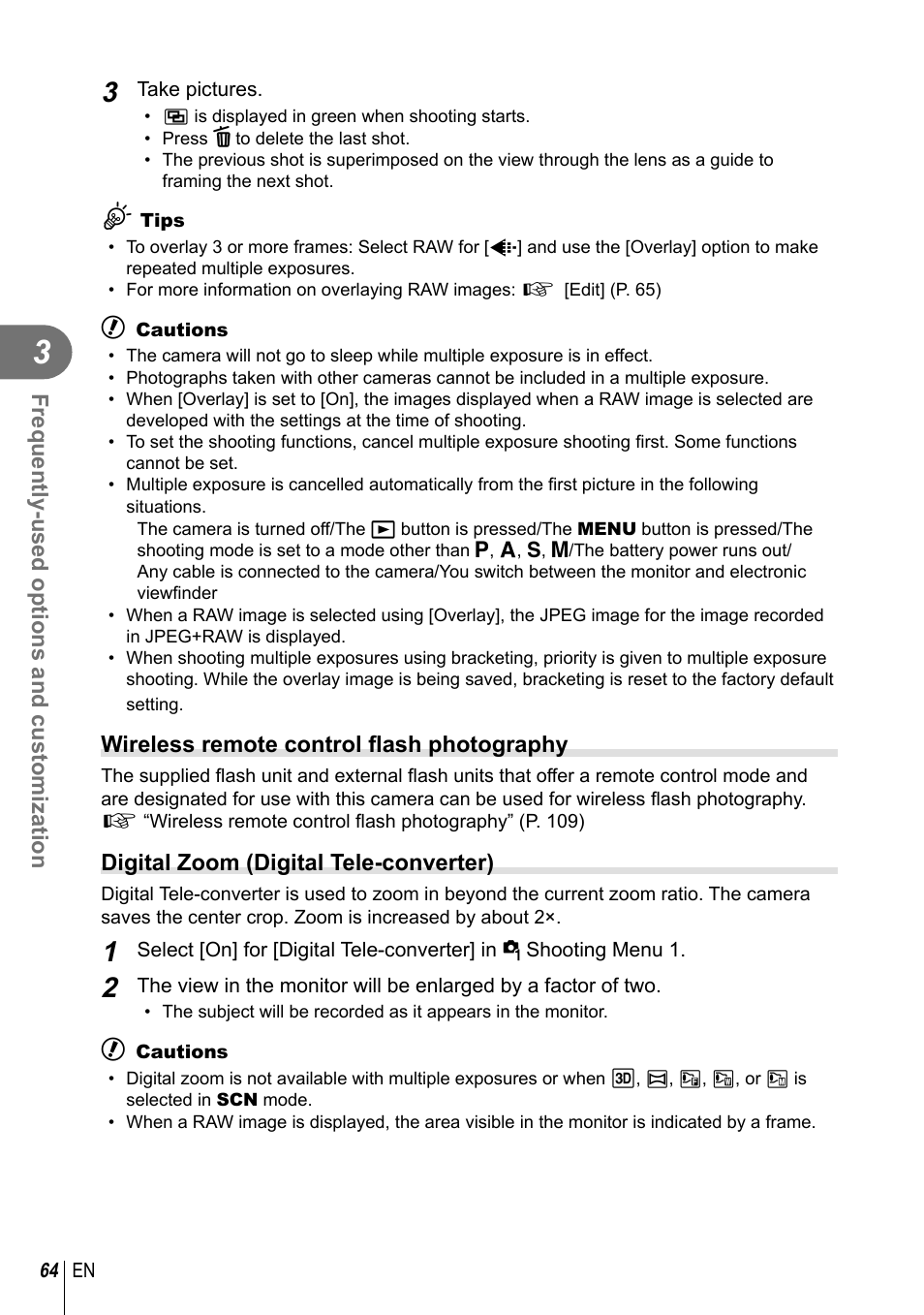 Olympus E-PM2 User Manual | Page 64 / 133