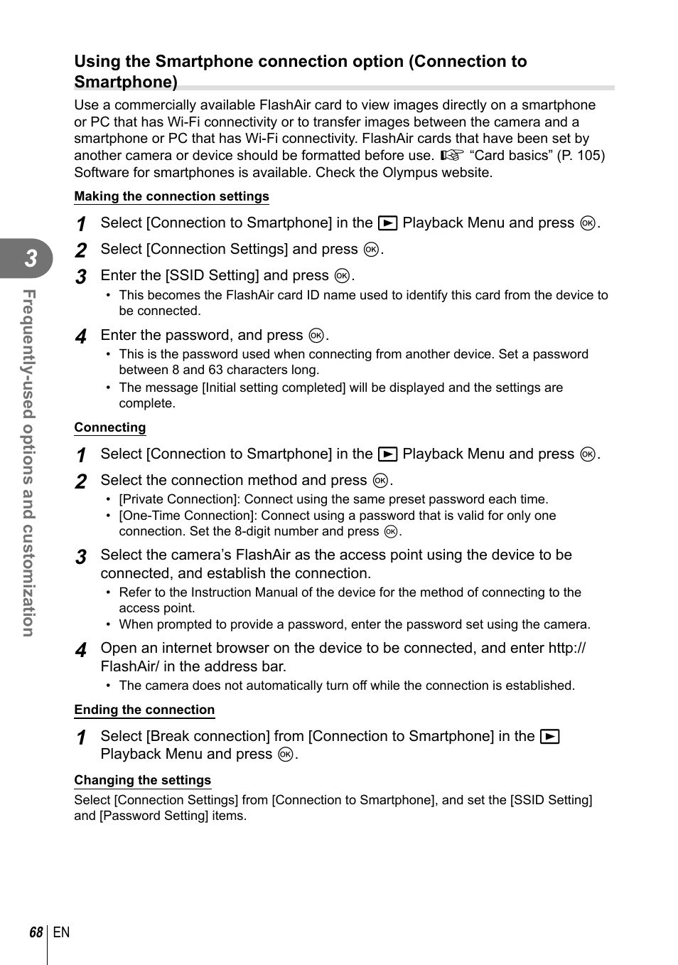 Olympus E-PM2 User Manual | Page 68 / 133