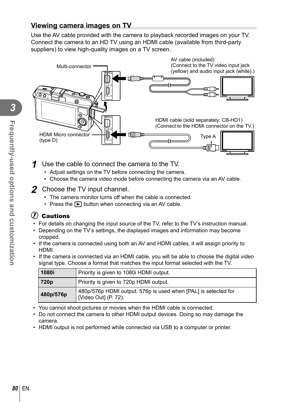 Olympus E-PM2 User Manual | Page 80 / 133