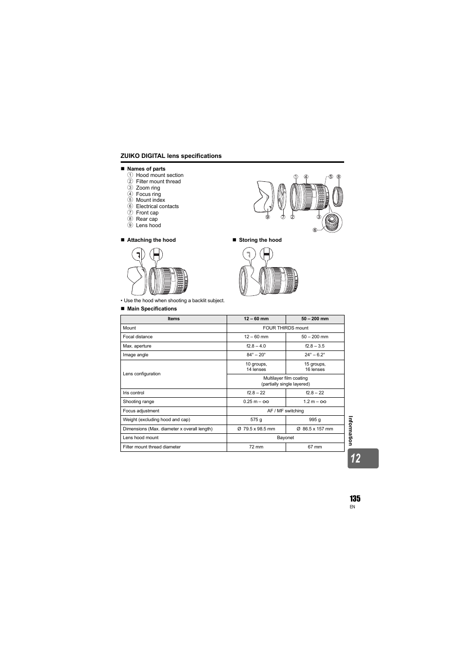 Olympus E-3 User Manual | Page 135 / 163