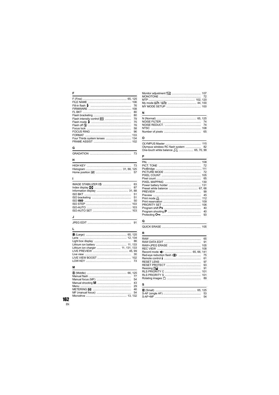 Olympus E-3 User Manual | Page 162 / 163