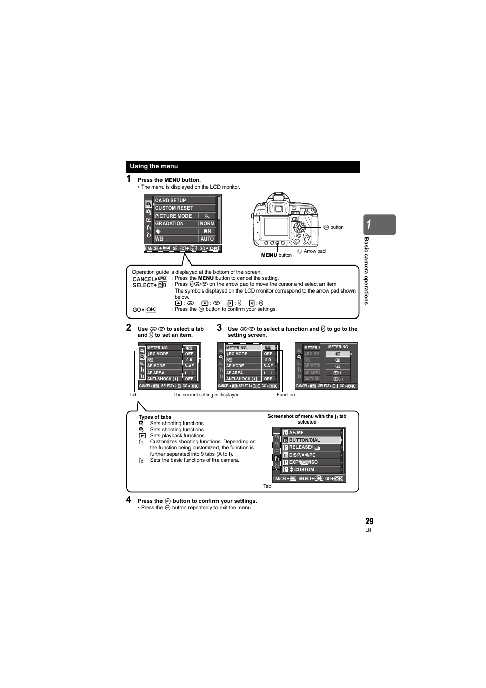 Olympus E-3 User Manual | Page 29 / 163