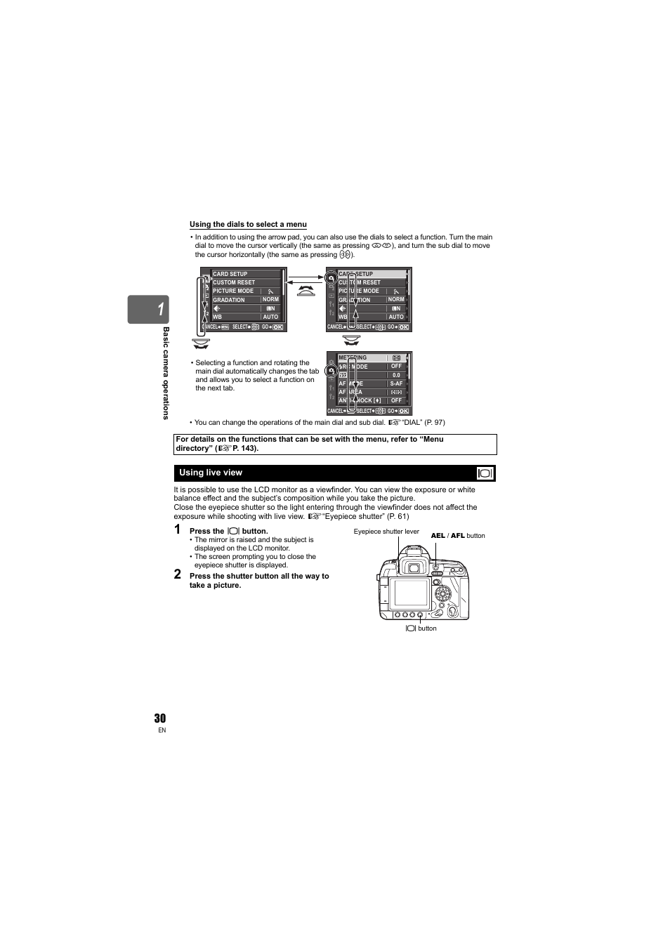Olympus E-3 User Manual | Page 30 / 163