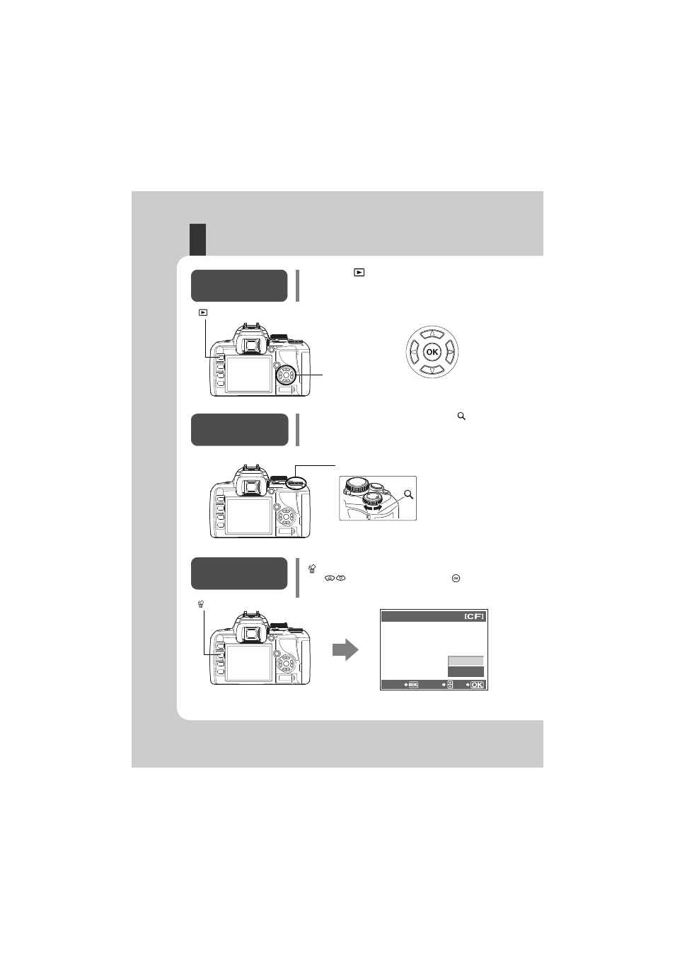 Playback / erasing | Olympus E-420 User Manual | Page 18 / 147