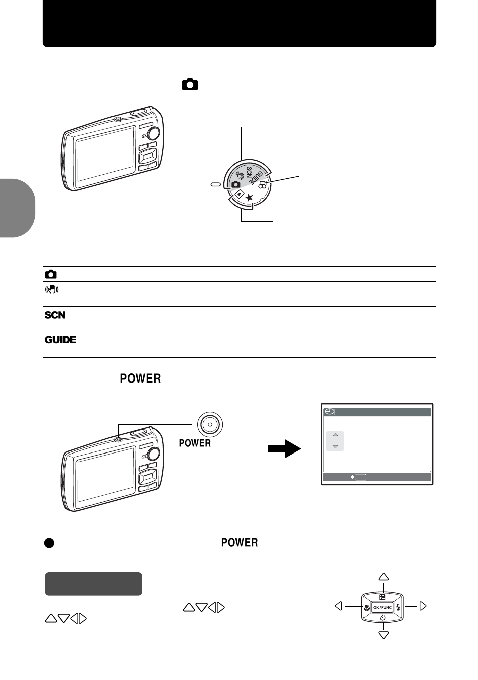 Turn the camera on, Hint, B. press the o button | Qu ic k s ta rt gu id e | Olympus 1200 User Manual | Page 6 / 80