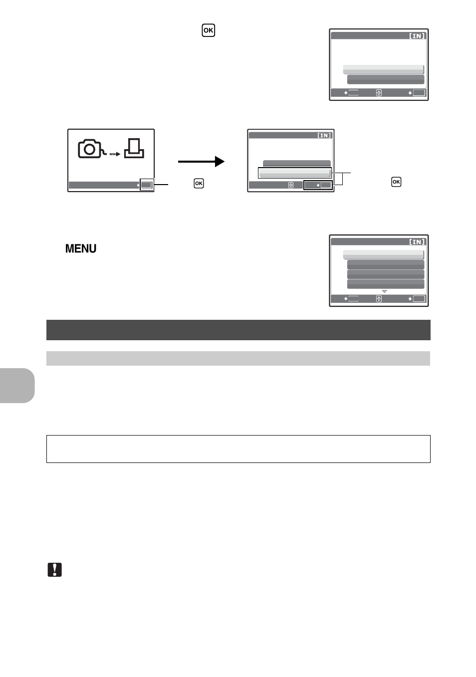 Print settings (dpof), How to make print reservations, Print in g pic tures | Select [print], and press h, Disconnect the usb cable from the camera, Disconnect the usb cable from the printer | Olympus FE-290 User Manual | Page 30 / 64