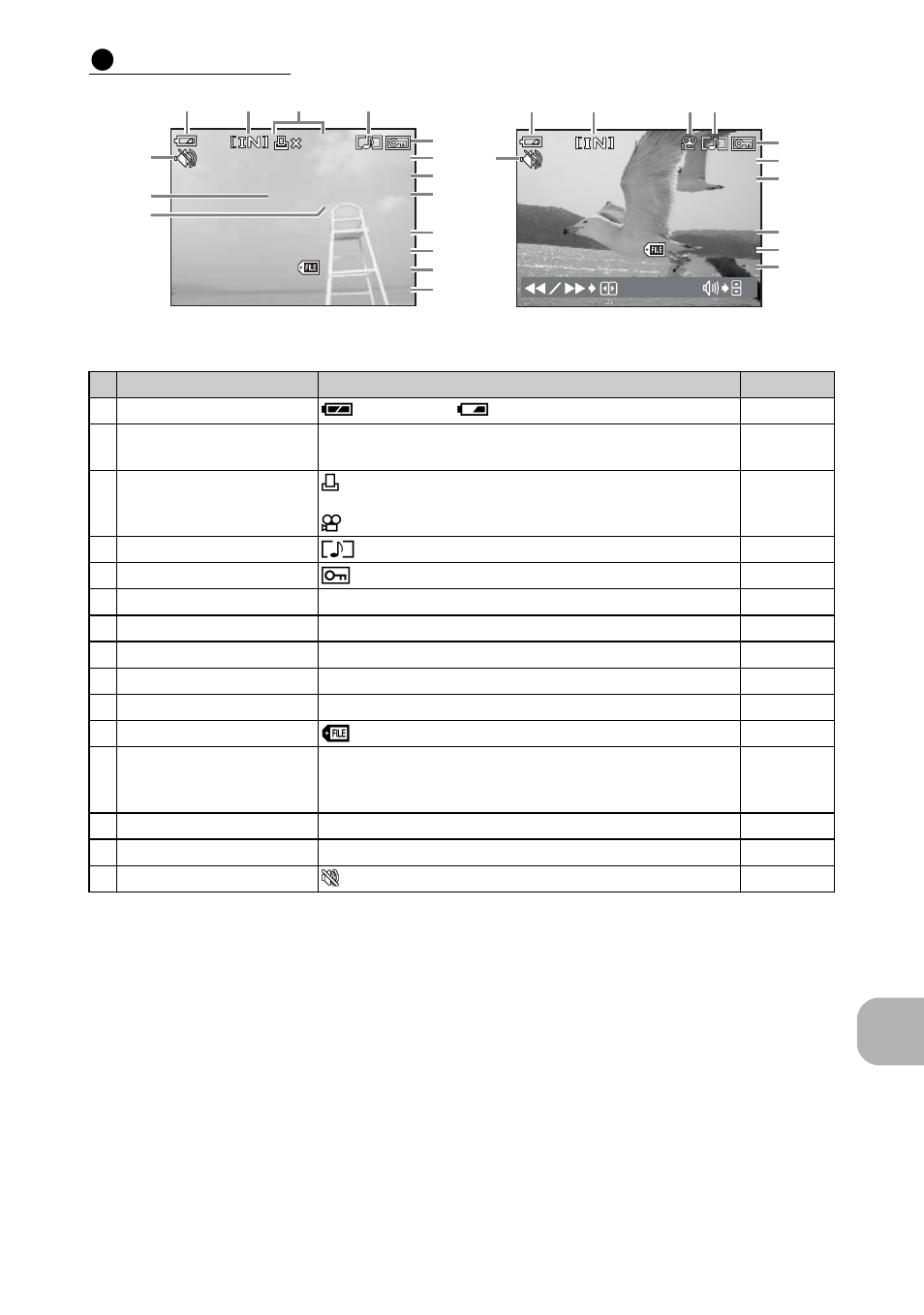 Playback mode, Appe ndi x | Olympus FE-290 User Manual | Page 61 / 64