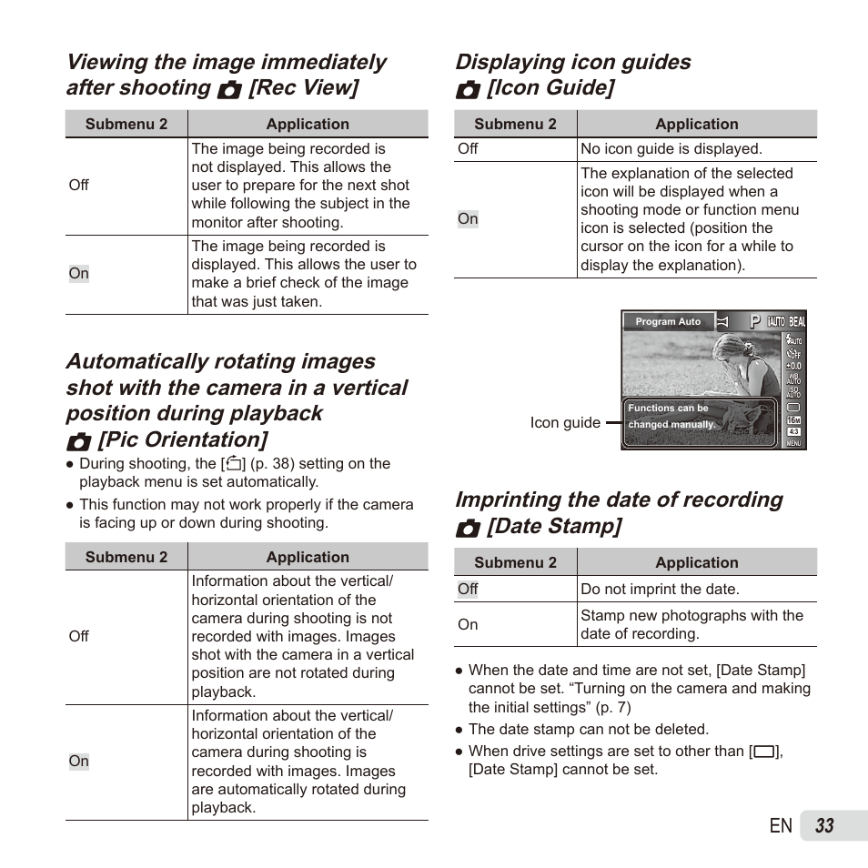 33 en | Olympus SZ17 User Manual | Page 33 / 86