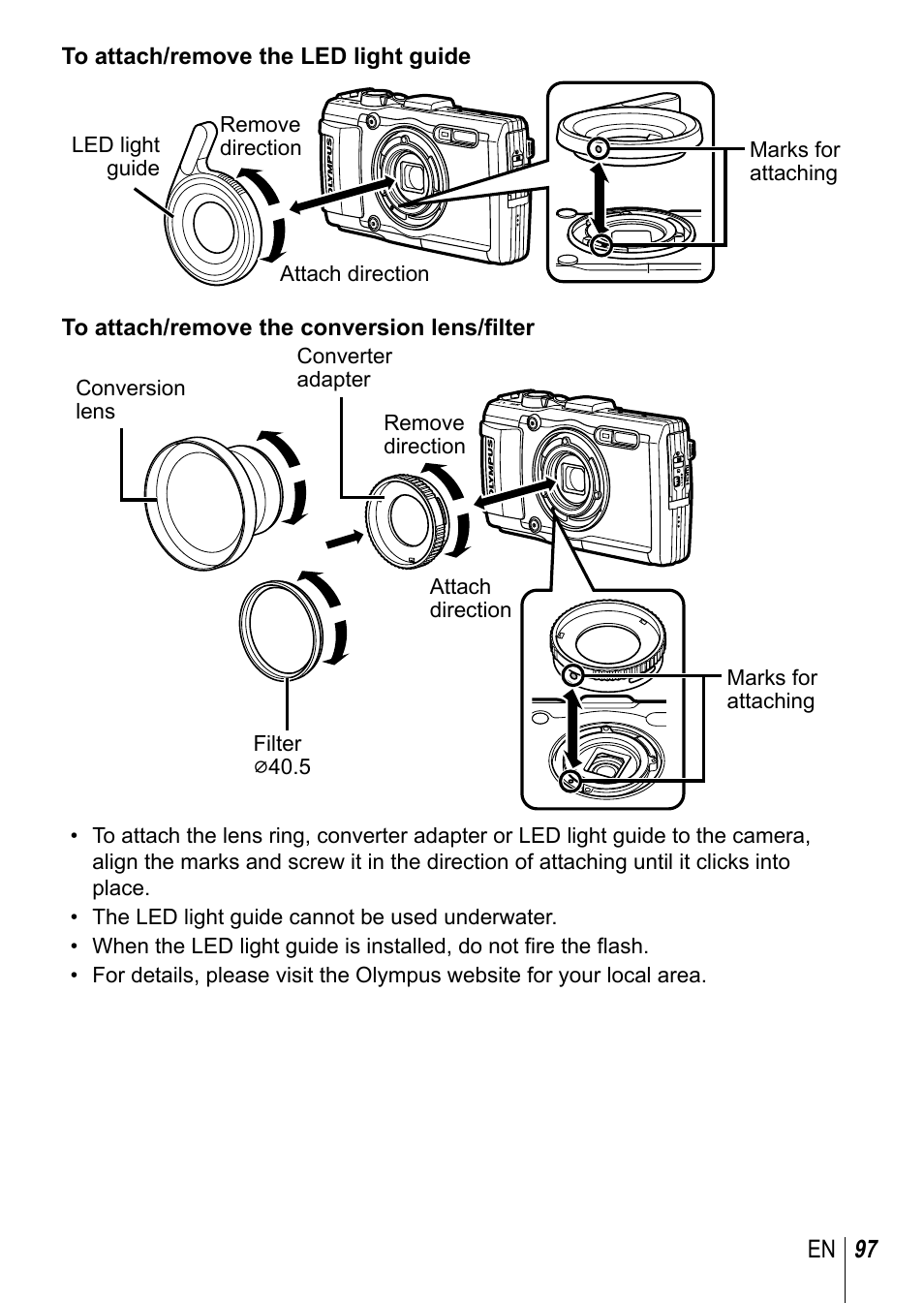 Olympus TG3 User Manual | Page 97 / 118